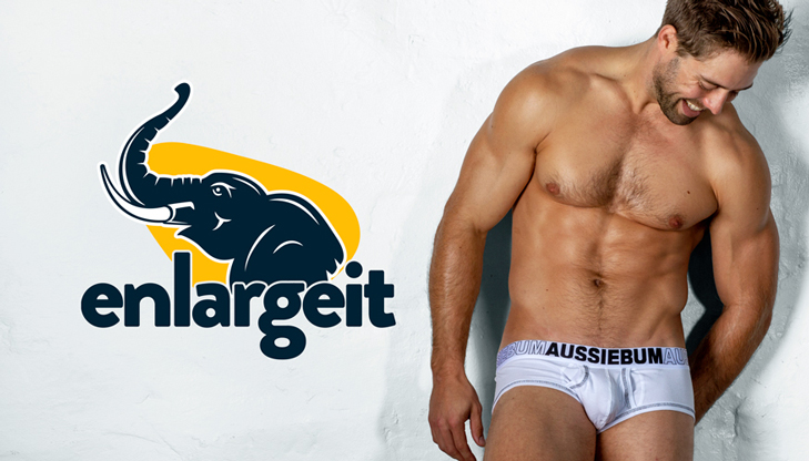 Push Up Slipy AussieBum EnlargeIT Brief White12